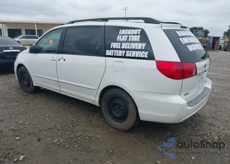 2006 Toyota Sienna Le z USA, uszkodzony, nr VIN 5TDZA23C86S584224
